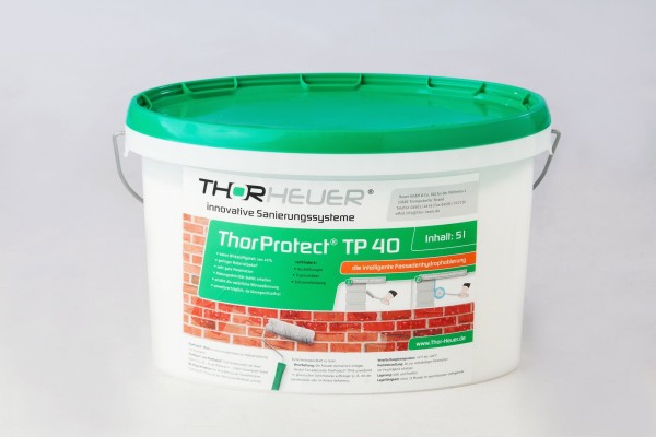 Fassadencreme zur Fassadenhydrophobierung ThorProtect TP40 im 5.000 ml Gebinde